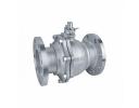2pc stainless steel flange floating ball valve - 2pc stainless steel flange floating ball valve