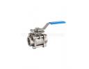 3PC Stainless Steel Threaded Ball Valve - 3PC Stainless Steel Threaded Ball Valve