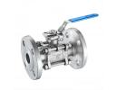 3PC Stainless Steel Flange Ball Valve - 3PC Stainless Steel Flange Ball Valve