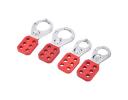 Multi-Lockout hasp steel with vinyl-coated handle - D01~04