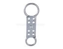 Dual Jaw Clearance Aluminum Lockout Hasp - D18