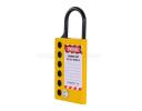Labeled Steel lockout hasp - D21